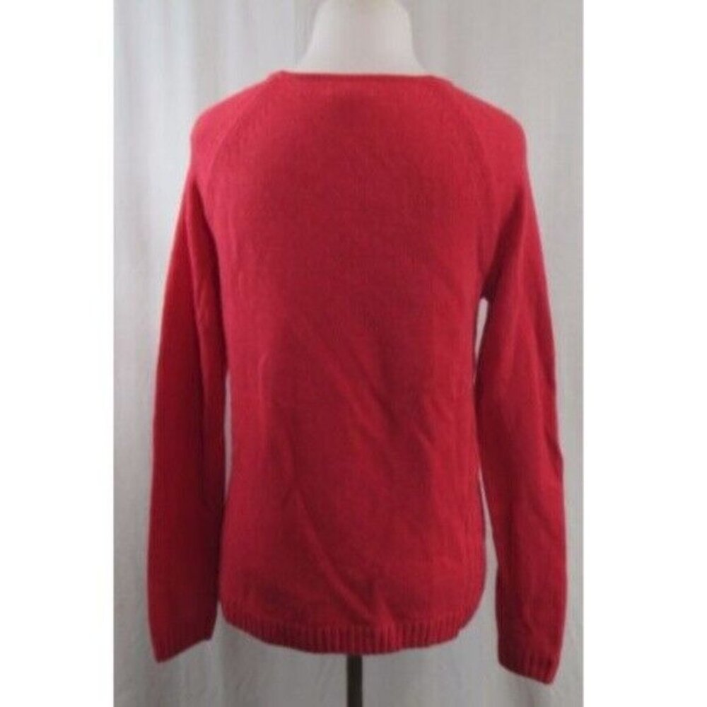 J Crew Scoop Neck Raglan Merino Wool Blend Sweater S - Picture 4 of 5